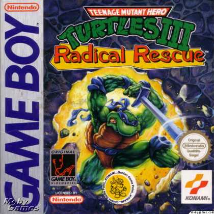 Game Boy Games - Teenage Mutant Ninja Turtles III: Radical Rescue