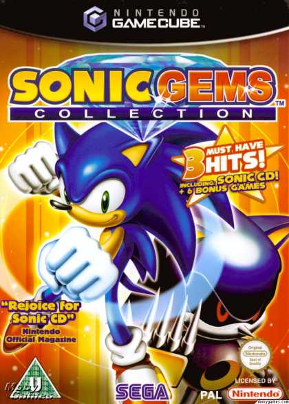 GameCube Games - Sonic Gems Collection