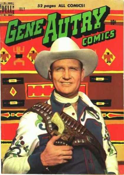 Gene Autry Comics 41 - Autry Comics - Gene Autry - Comic - Cap - Man