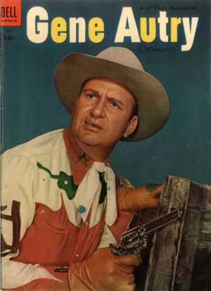 Gene Autry Comics 87 - Gene Autry - Cowboy - Western - Dell Comics - Revolver