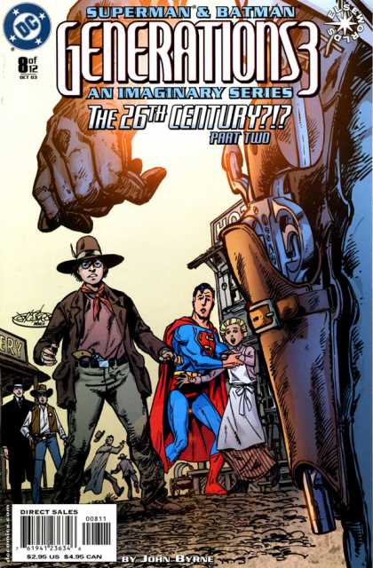 Generations 3 8 - Superman - Batman - The 26th Century - Gun - Cowboy