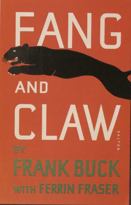 George Salter's Covers - Fang and Claw