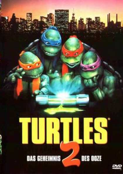 German DVDs - Teenage Mutant Ninja Turtles 2