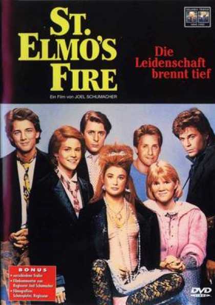 German DVDs - St. Elmos Fire