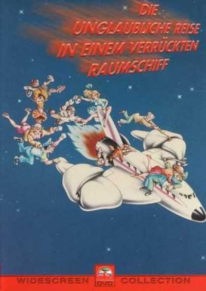 German DVDs - The Incredible Trip In A Crazy Spaceship