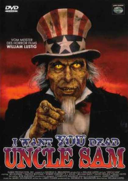 German DVDs - I Want You Dead Uncle Sam