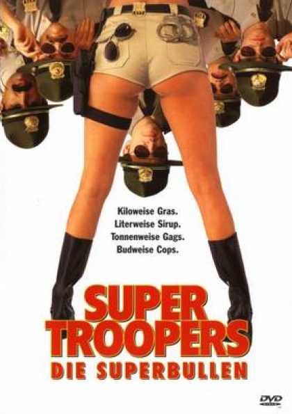 German DVDs - Super Troopers - Die Superbullen