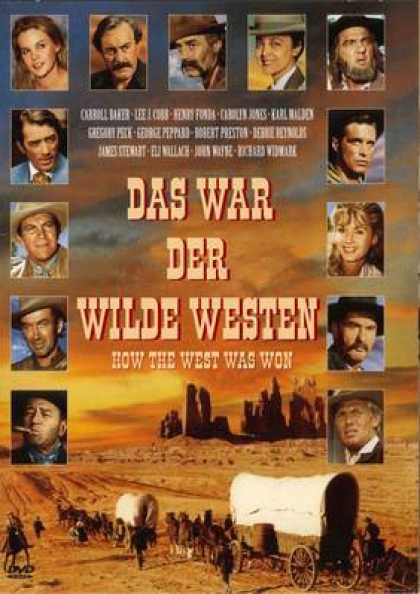 German DVDs - How The West Was Won
