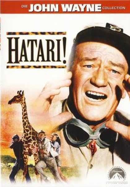 German DVDs - Hatari! 1961 Die John Wayne Collection