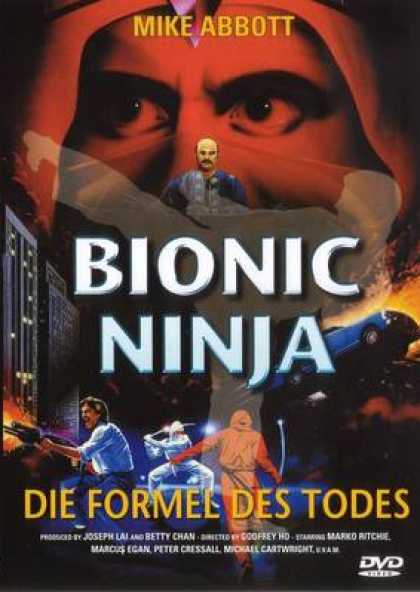 German DVDs - Bionic Ninja