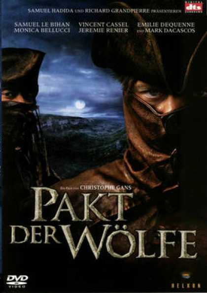 German DVDs - Brotherhood Of The Wolf
