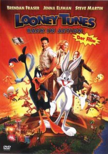 German DVDs - Looney Tunes Back In Action