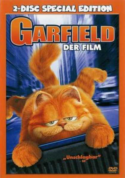 German DVDs - Garfield 2 Disc Special