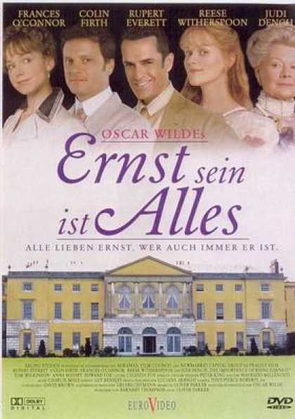German DVDs - The Importance Of Being Earnest