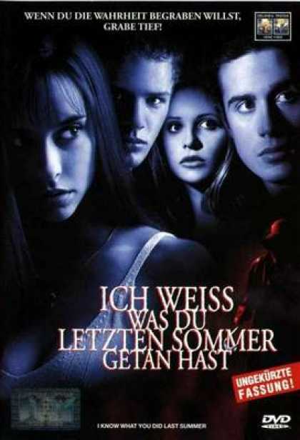 German DVDs - I Know What You Did Last Summer
