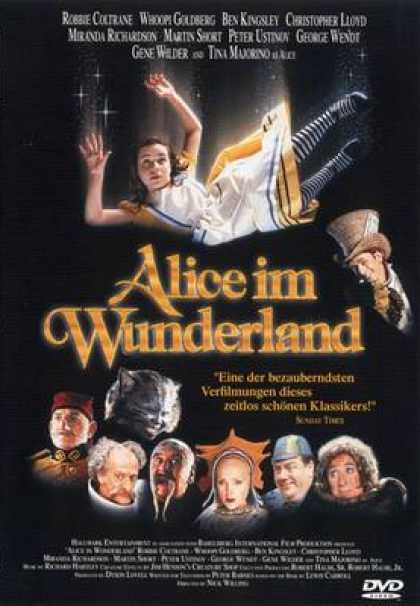German DVDs - Alice In Wonderland Tv Version