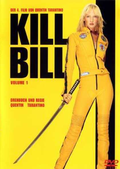 German DVDs - Kill Bill 1