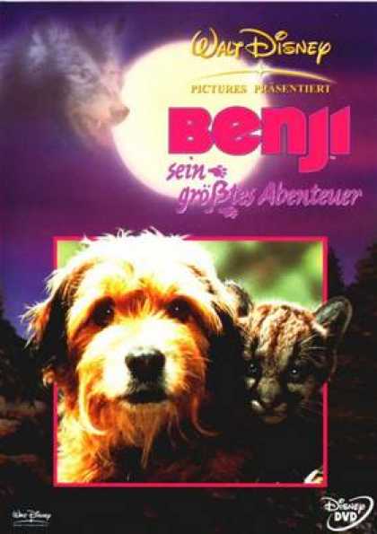 German DVDs - Benji The Hunted