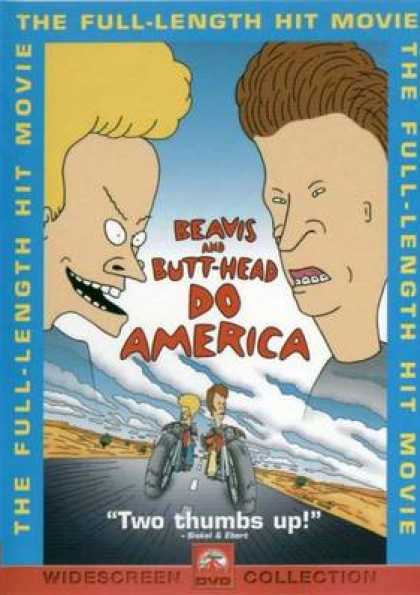 German DVDs - Beavis And Butthead Do America