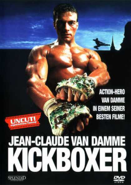 German DVDs - Kickboxer 1989