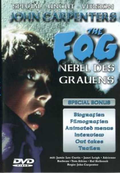 German DVDs - The Fog Special Uncut Version