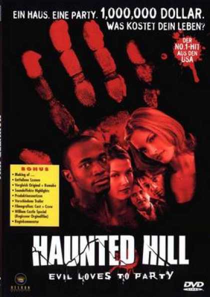 German DVDs - House On Haunted Hill