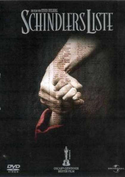 German DVDs - Schindler's Liste
