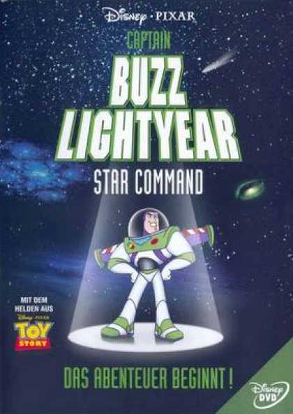 German DVDs - Captain Buzz Lightyear Star Command