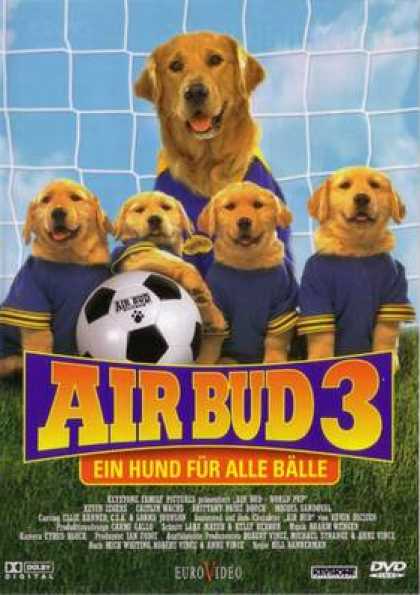 German DVDs - Air Bud 3