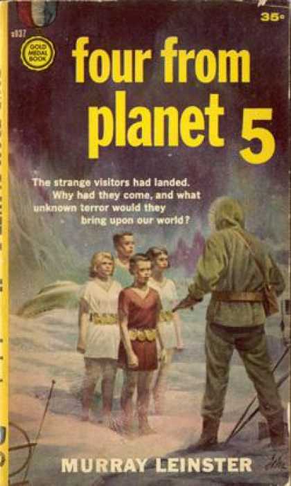 Gold Medal Books - Four From Planet 5 - Murray Leinster