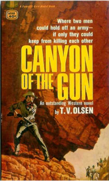 Gold Medal Books - Canyon of the Gun