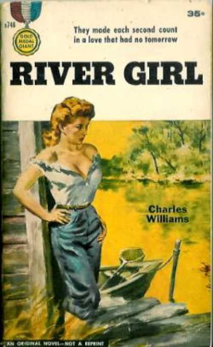 Gold Medal Books - River Girl - Charles Williams