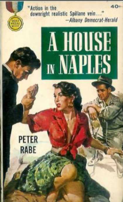 Gold Medal Books - A House In Naples - Peter Rabe