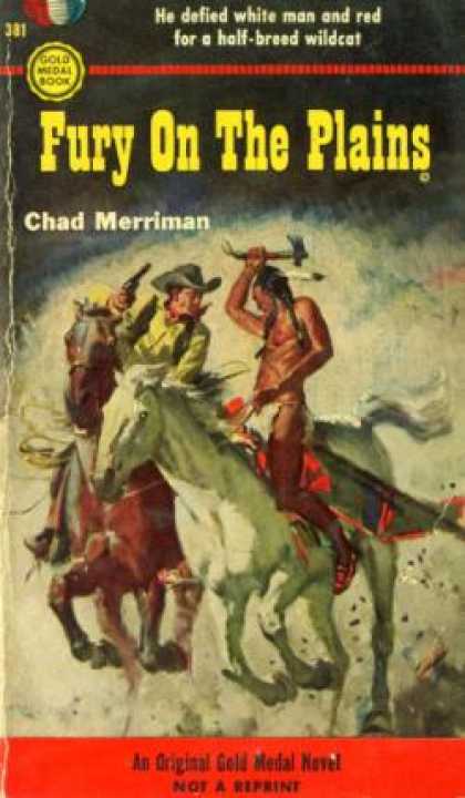 Gold Medal Books - Fury On the Plains - Chad Merriman
