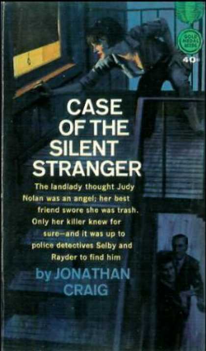 Gold Medal Books - Case of the Silent Stranger - Jonathan Craig