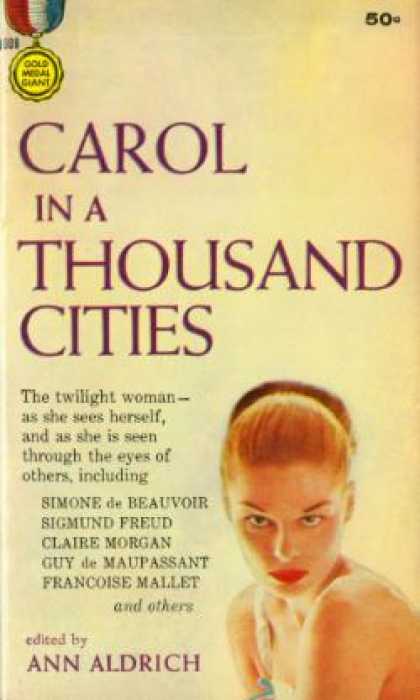 Gold Medal Books - Carol In a Thousand Cities - Ann Aldrich
