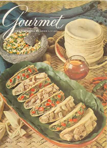 Gourmet - August 1961