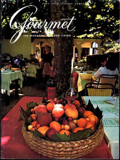 Gourmet - July 1970