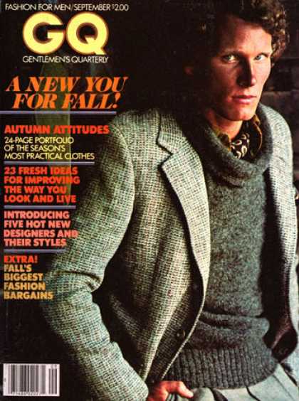 GQ - September 1977 - A New You for Fall
