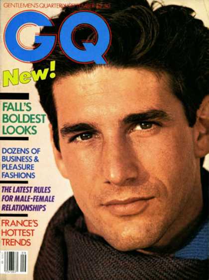 GQ - September 1982 - Fall's boldest looks