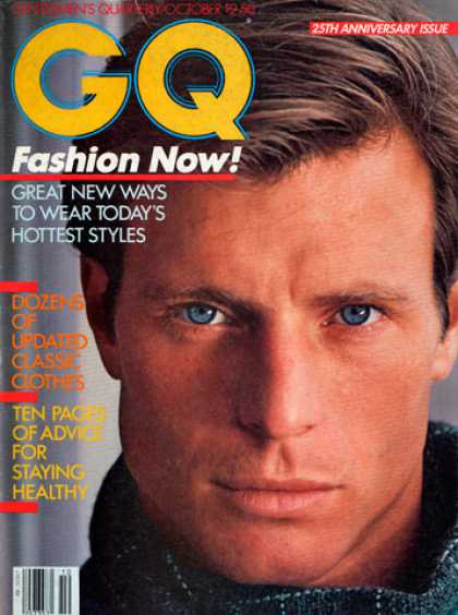GQ - October 1982 25th Anniversary Issue - Fashion Now
