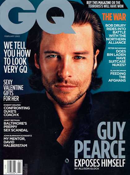 GQ - February 2002 - Guy Pearce