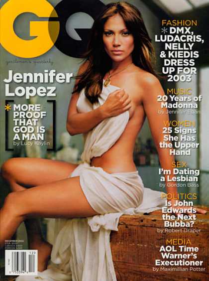 GQ - December 2002 - Jennifer Lopez