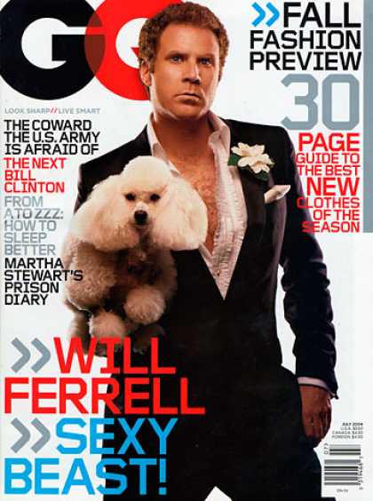 GQ - July 2004 - Will Ferrell