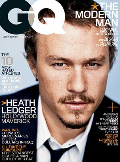 GQ - February 2006 - Heath Ledger