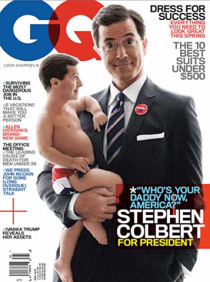 GQ - May 2007 - Stephen Colbert