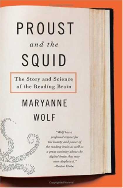 Greatest Book Covers - Proust and the Squid
