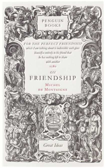 Greatest Book Covers - On Friendship
