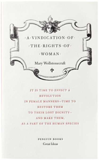 Greatest Book Covers - A Vindication of the Rights of Woman