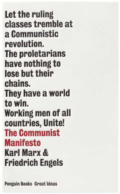 Greatest Book Covers - Communist Manifesto